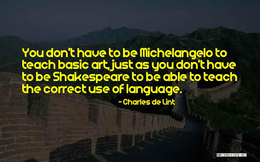 Lint Quotes By Charles De Lint Lint Quotes By Charles De Lint