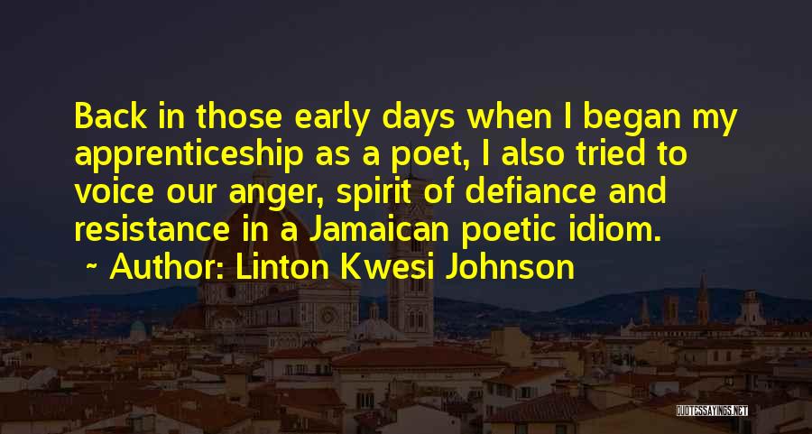 Linton Kwesi Johnson Quotes 825802
