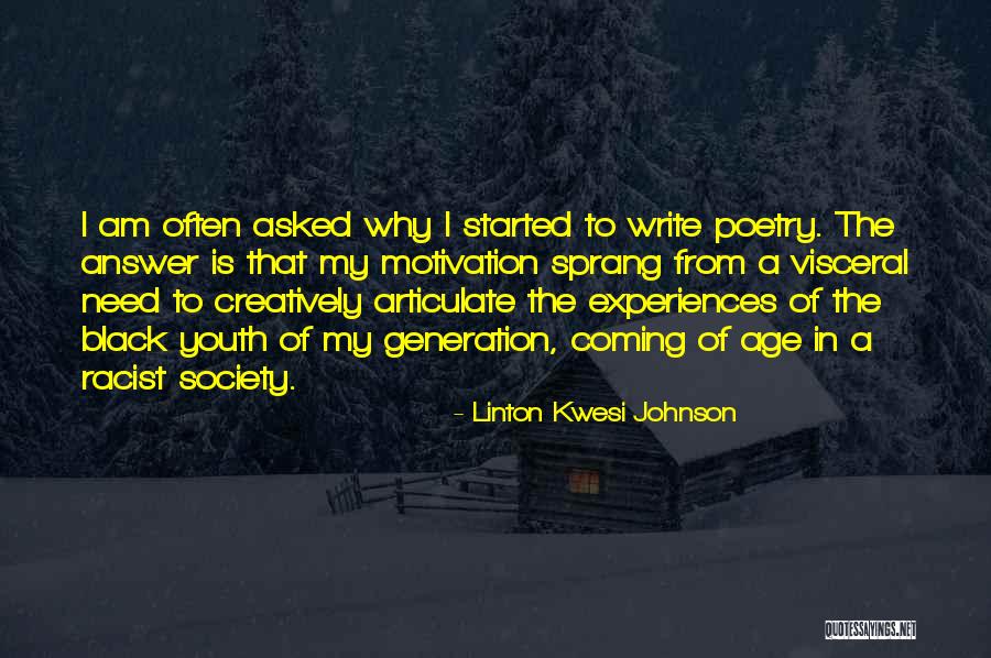 Linton Quotes By Linton Kwesi Johnson