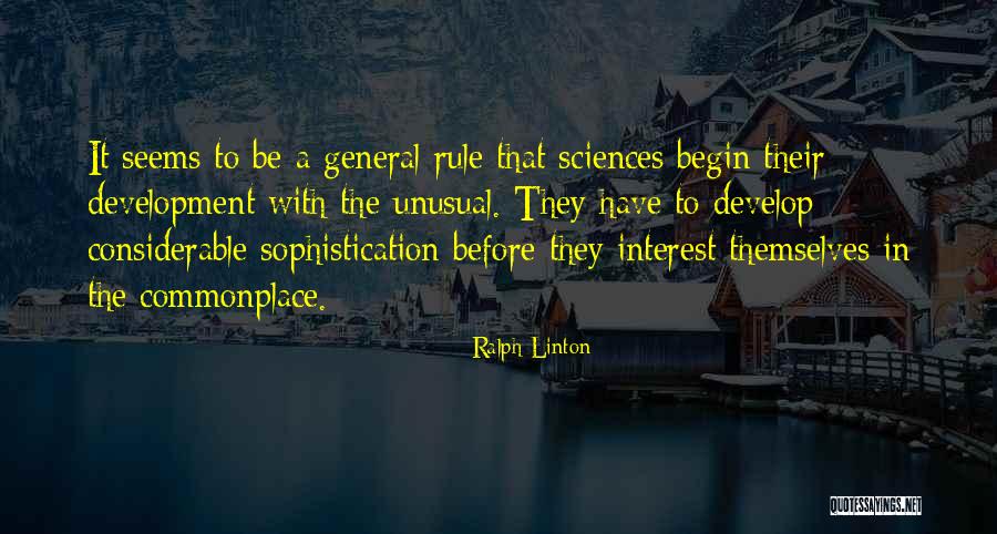 Linton Quotes By Ralph Linton