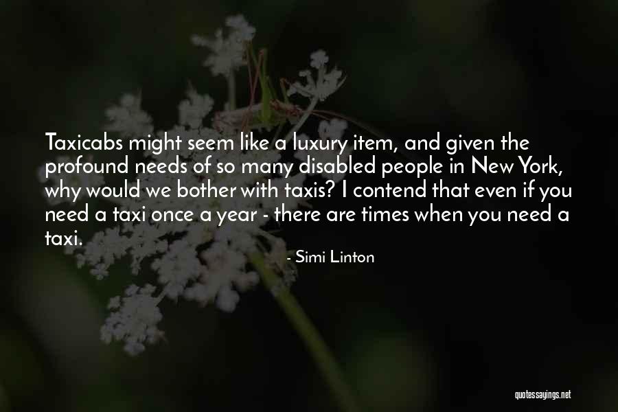 Linton Quotes By Simi Linton