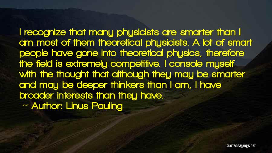 Linus Pauling Quotes 1450620