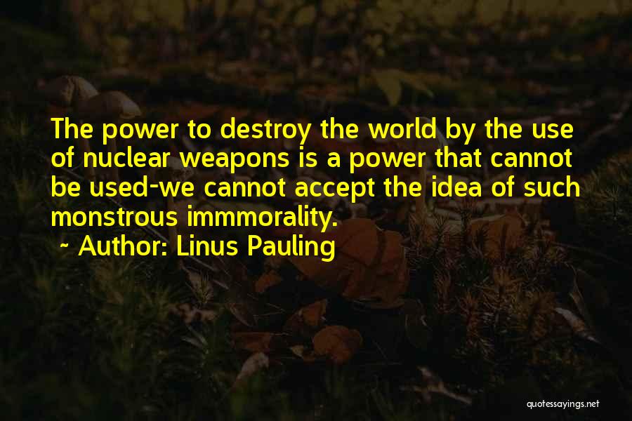 Linus Pauling Quotes 1841788