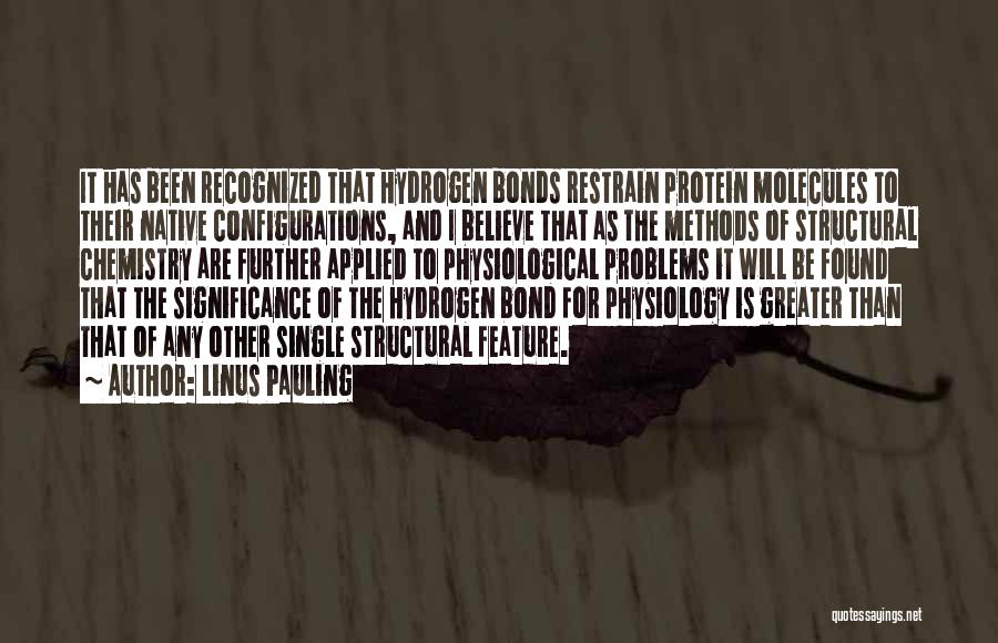 Linus Pauling Quotes 389417