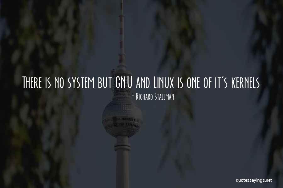 Linux Quotes By Richard Stallman