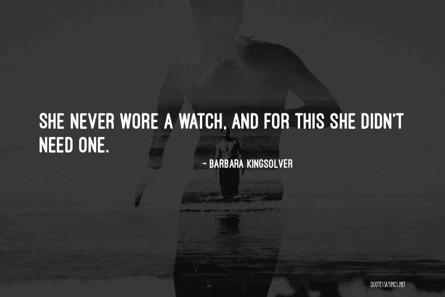 Lioden Quotes By Barbara Kingsolver