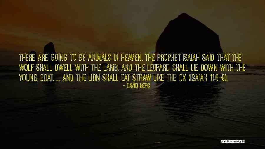 Lion And Lamb Quotes By David Berg Lion And Lamb Quotes By David Berg