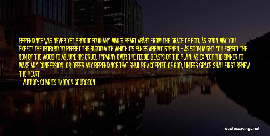 Lion Heart Quotes By Charles Haddon Spurgeon