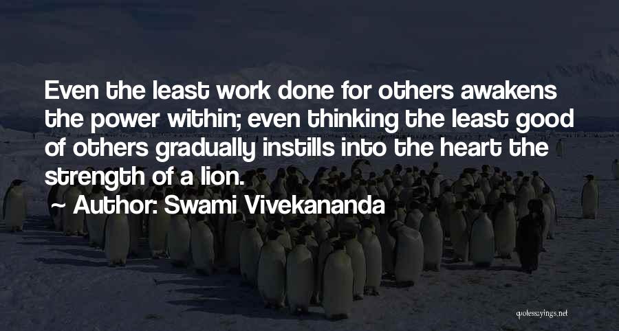 Lion Heart Quotes By Swami Vivekananda