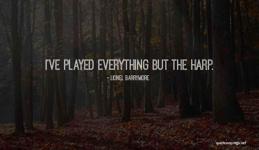 Lionel Barrymore Quotes 100865