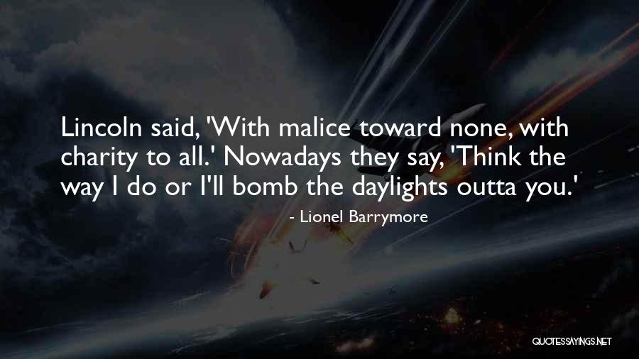 Lionel Barrymore Quotes 235687