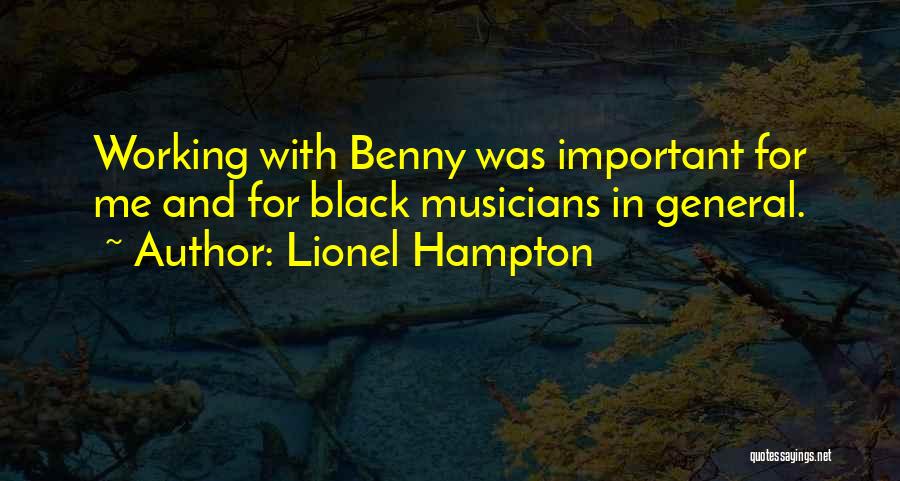 Lionel Hampton Quotes 1208031