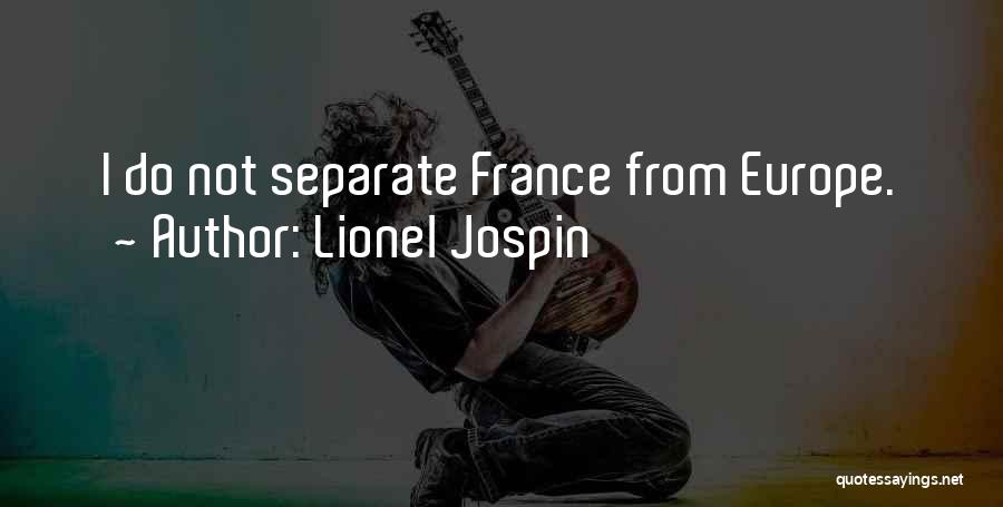 Lionel Jospin Quotes 108498