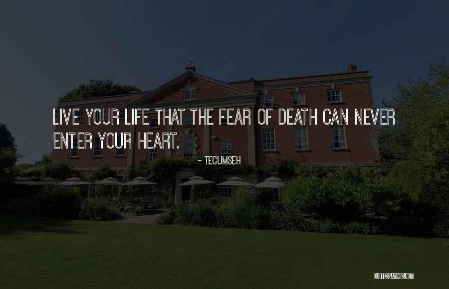 Lionel Luther Character Quotes By Tecumseh