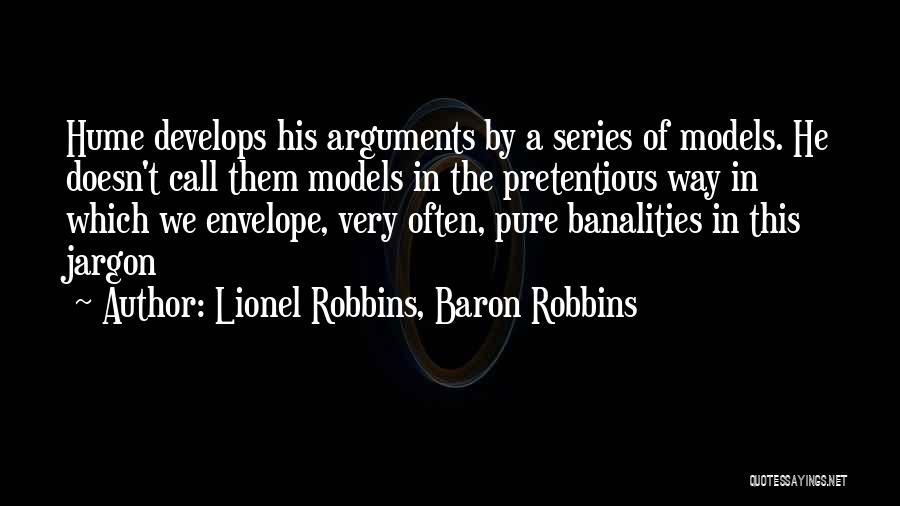 Lionel Robbins, Baron Robbins Quotes 2149416