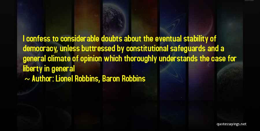 Lionel Robbins, Baron Robbins Quotes 614185