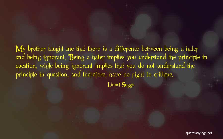 Lionel Suggs Quotes 1361312 Lionel Suggs Quotes 1361312