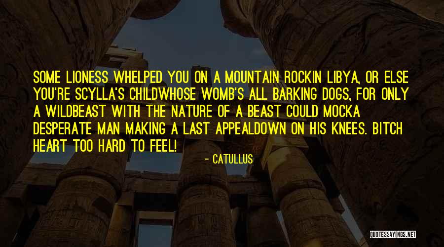 Lioness Heart Quotes By Catullus