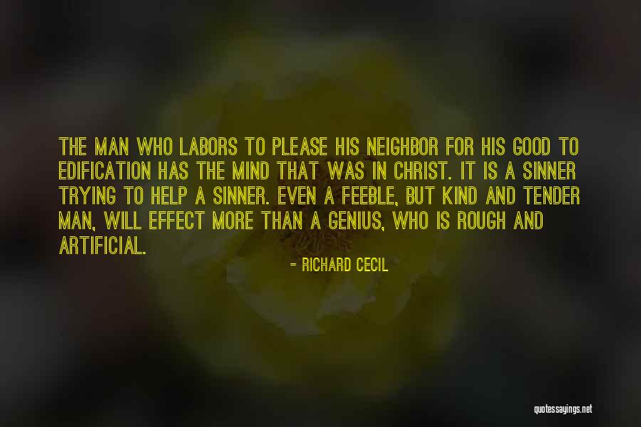 Lioni Brooklyn Quotes By Richard Cecil Lioni Brooklyn Quotes By Richard Cecil
