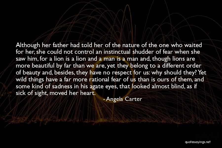 Lions And Beauty Quotes By Angela Carter