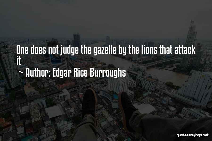 Lions Quotes By Edgar Rice Burroughs