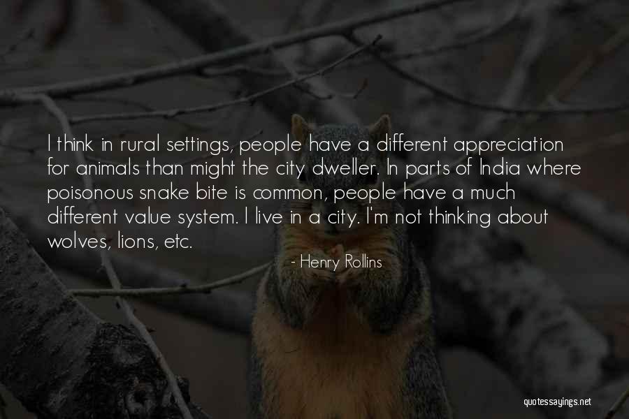 Lions Quotes By Henry Rollins