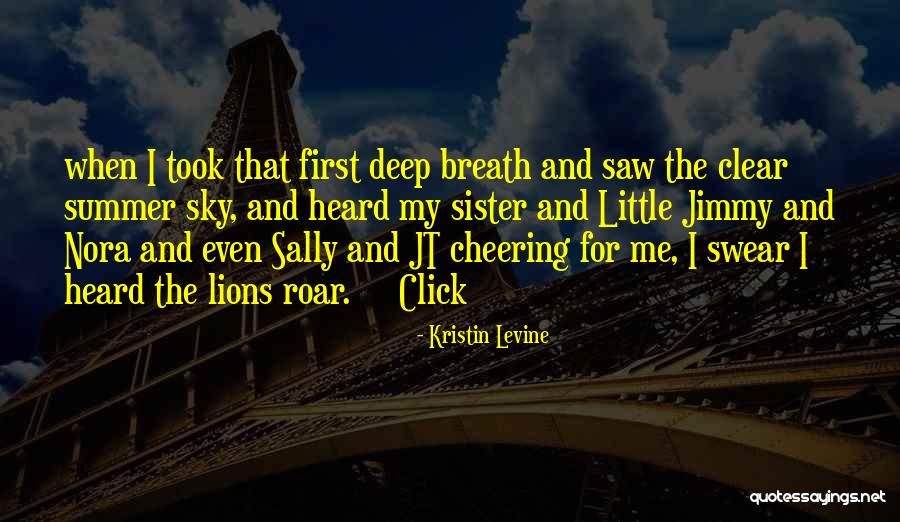 Lions Quotes By Kristin Levine