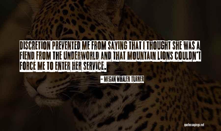 Lions Quotes By Megan Whalen Turner