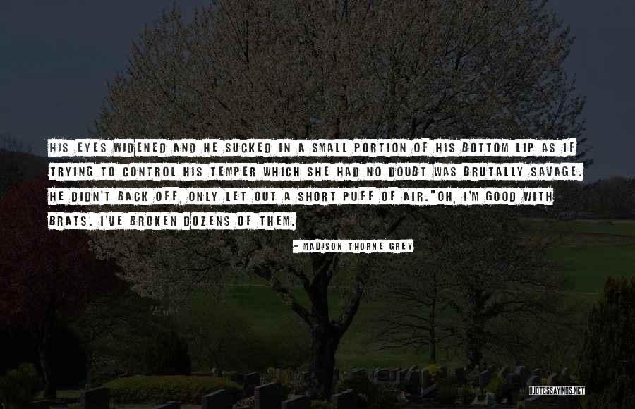 Lip Quotes By Madison Thorne Grey Lip Quotes By Madison Thorne Grey