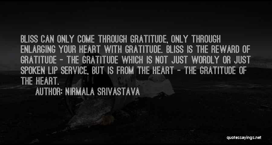 Lip Service Quotes By Nirmala Srivastava