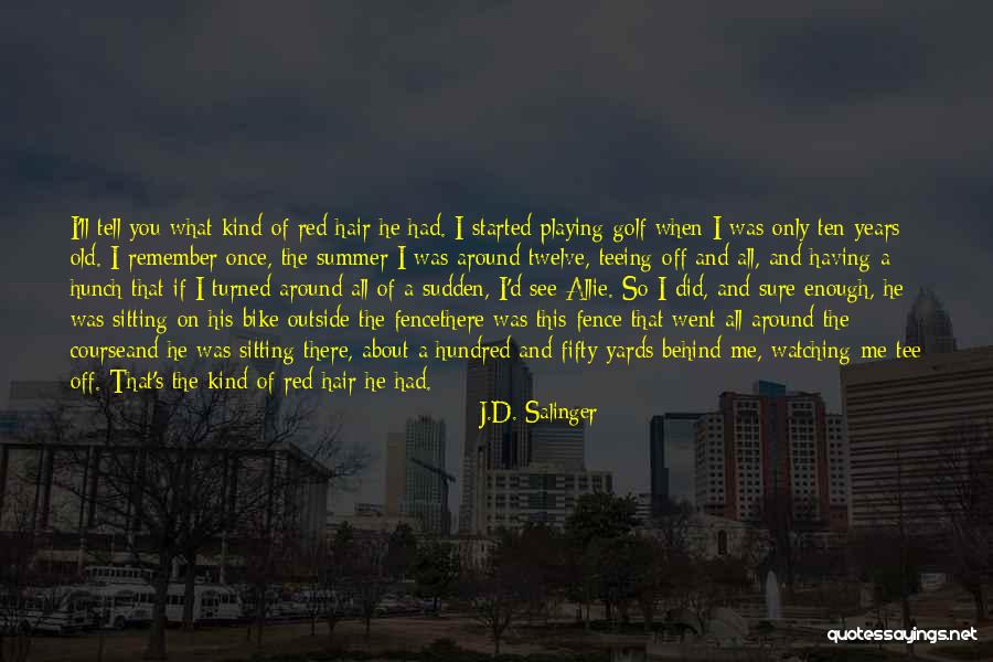 Lipper International Quotes By J.D. Salinger Lipper International Quotes By J.D. Salinger
