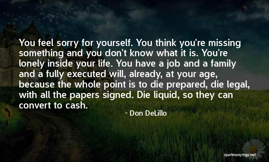 Liquid Life Quotes By Don DeLillo