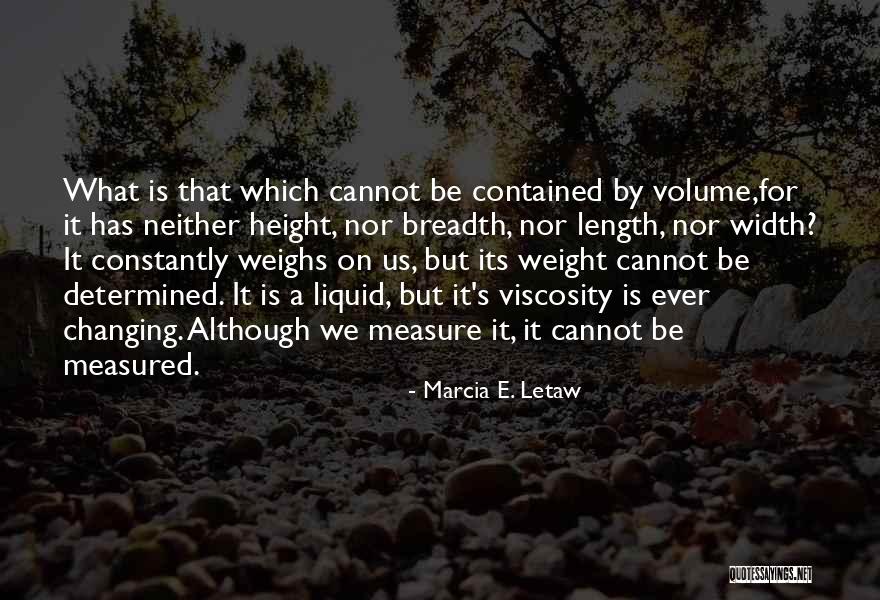 Liquid Quotes By Marcia E. Letaw