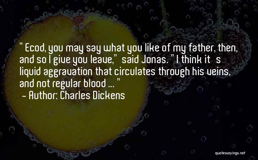 Liquid Thinking Quotes By Charles Dickens