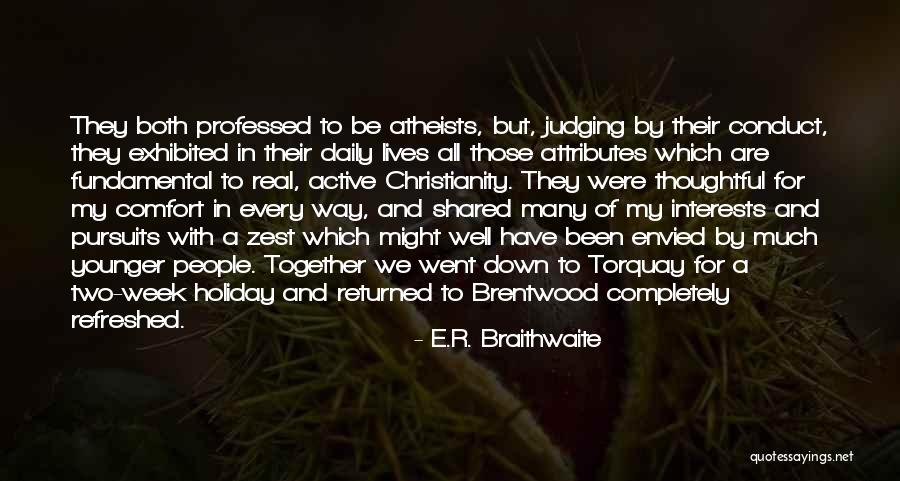 Liquidos De Limpieza Quotes By E.R. Braithwaite Liquidos De Limpieza Quotes By E.R. Braithwaite