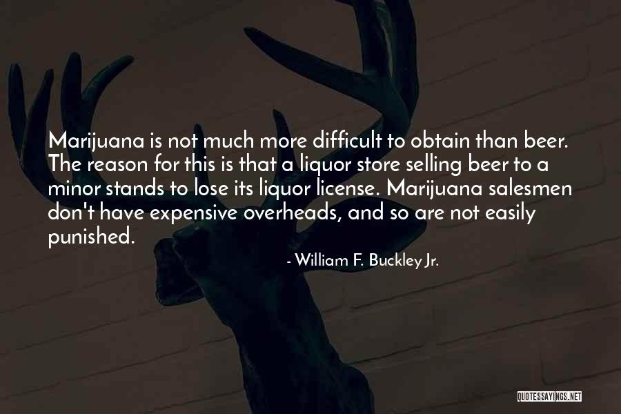 Liquor Store Quotes By William F. Buckley Jr.