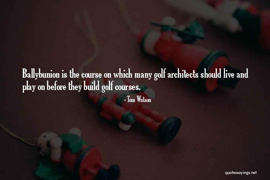 Lirios De Los Valles Quotes By Tom Watson Lirios De Los Valles Quotes By Tom Watson