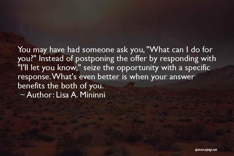 Lisa A. Mininni Quotes 1403296