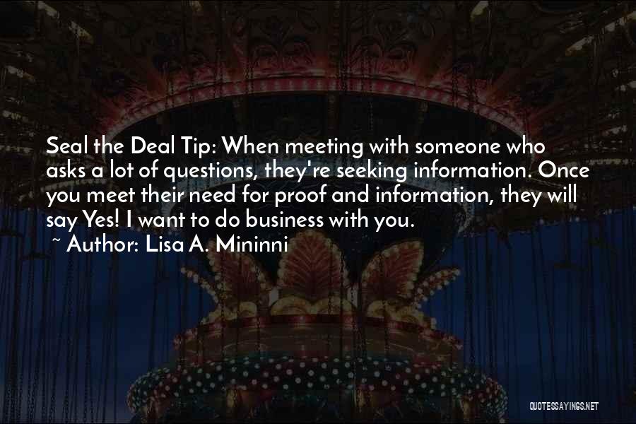 Lisa A. Mininni Quotes 2073622