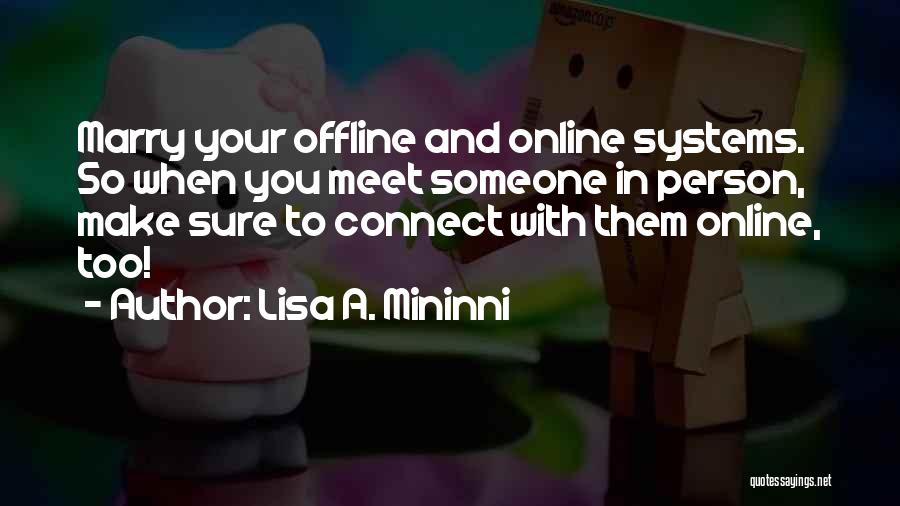 Lisa A. Mininni Quotes 225738