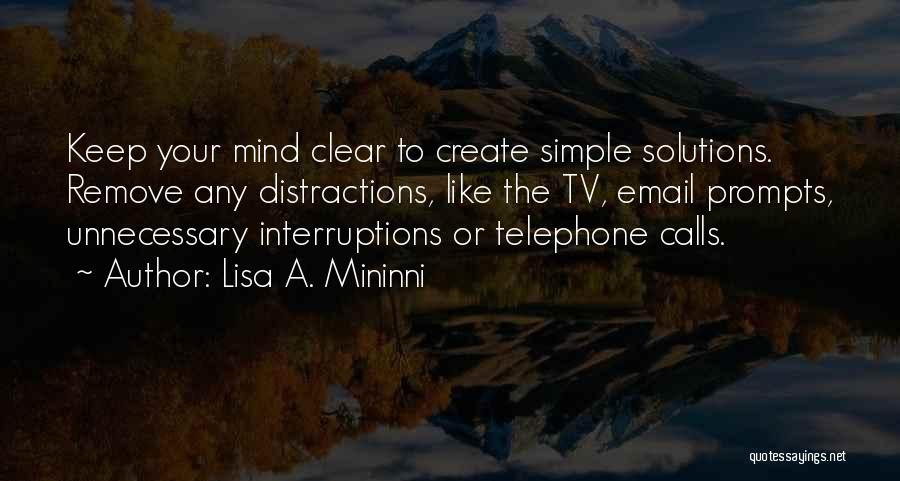 Lisa A. Mininni Quotes 611350