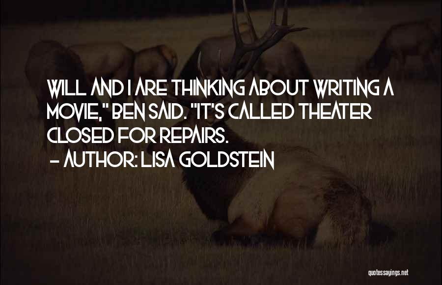 Lisa Goldstein Quotes 396122