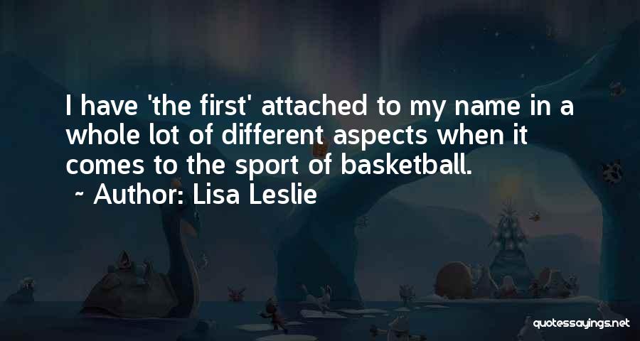 Lisa Leslie Quotes 490145
