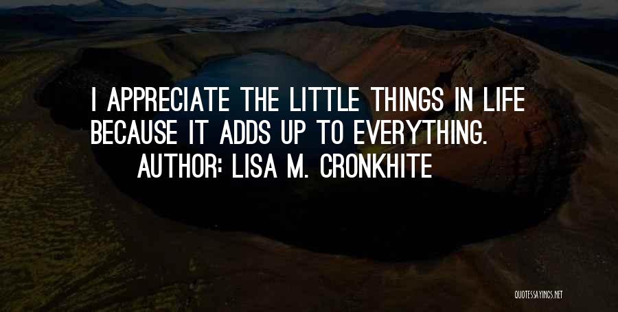 Lisa M. Cronkhite Quotes 1784885