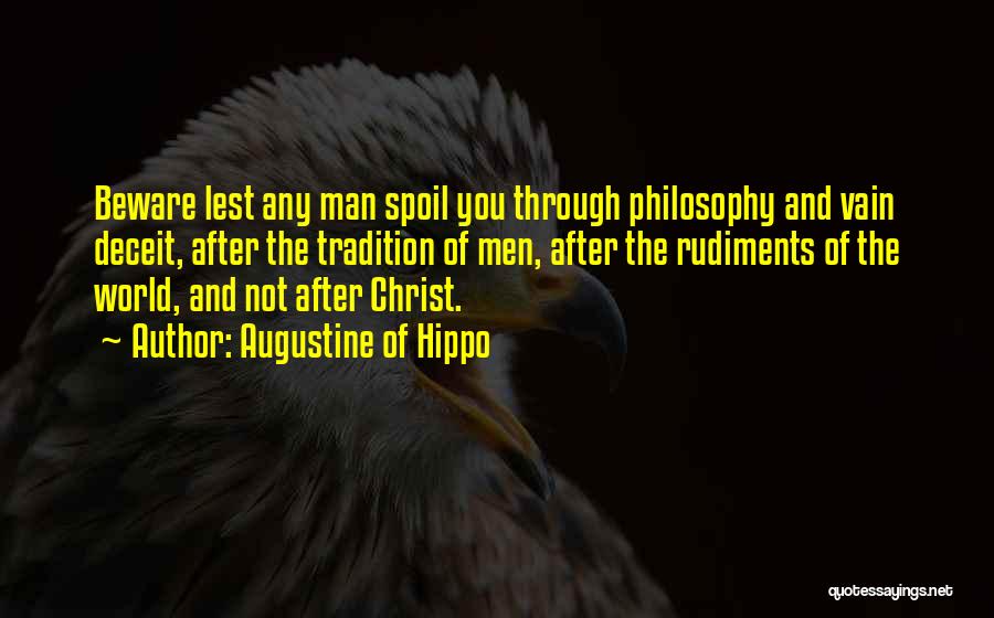 Lisa Milroy Quotes By Augustine Of Hippo