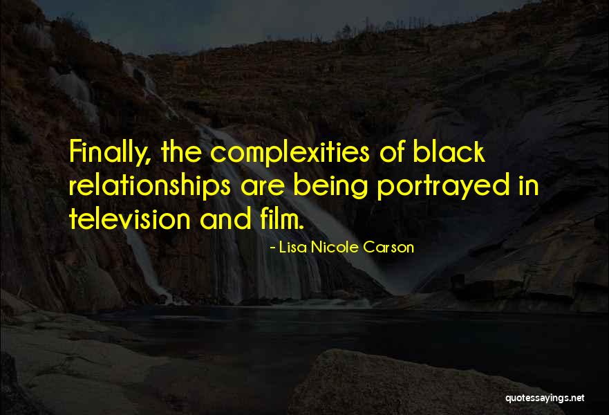 Lisa Nicole Quotes By Lisa Nicole Carson Lisa Nicole Quotes By Lisa Nicole Carson