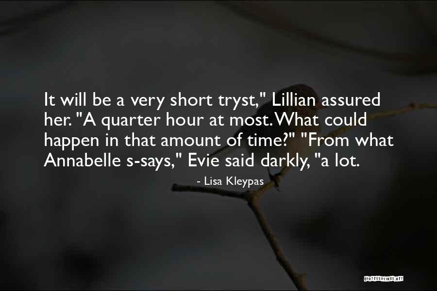 Lisa Quotes By Lisa Kleypas