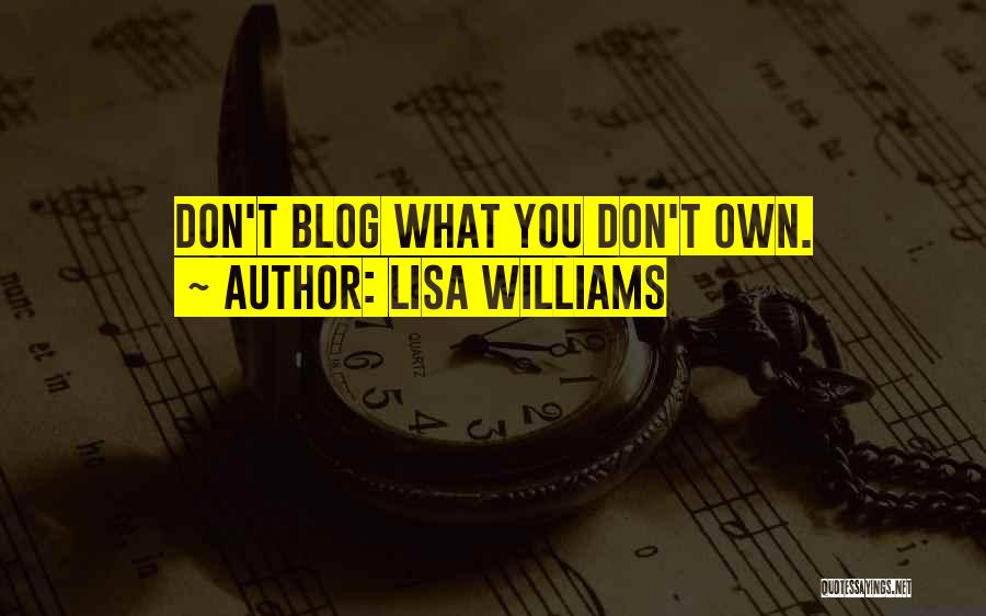 Lisa Williams Quotes 960389