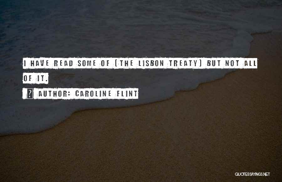 Lisbon Quotes By Caroline Flint