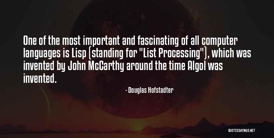 Lisp Language Quotes By Douglas Hofstadter Lisp Language Quotes By Douglas Hofstadter